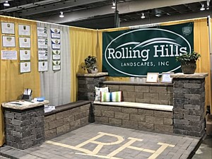 Pittsburgh Booth Display with Custom Paver Inlay